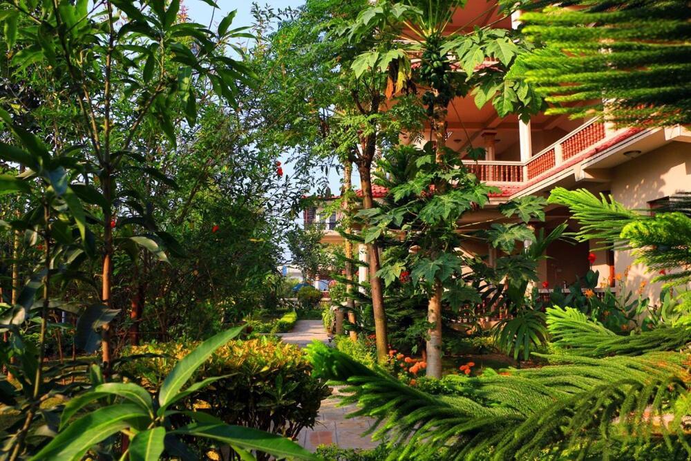 Hotel Royal Safari Chitwan Exteriör bild